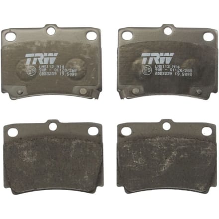 Remblokset TRW GDB3239, achter
