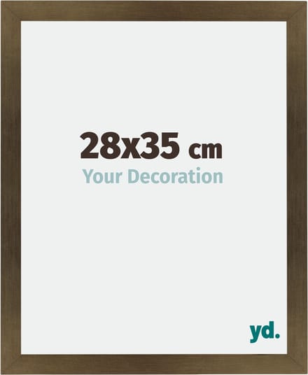 Your Decoration - Fotolijst 28x35 cm - MDF - Brons Decor - Mura