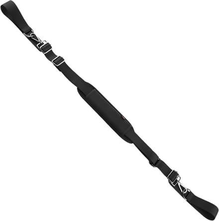Draagbare Luidspreker Riem - Schouderband - Muziek Onderweg - Verstelbare Lengte - 165 cm - Zwart