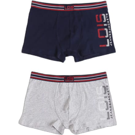 Katoenen stretch boxershorts Lois Bricks (x2)