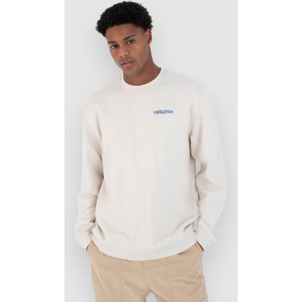 Hurley Graphic Slub Crew Sweater