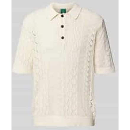 Regular fit poloshirt met knoopsluiting, model 'MANI'