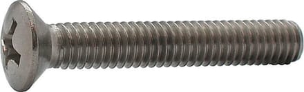 Elcee Metaalschroef RVS lenskop phillips M5 x 10mm