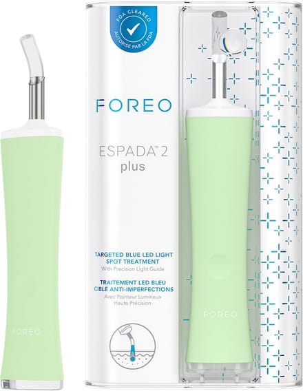 FOREO ESPADA 2 Plus Precieze Blauw LED Licht behandeling tegen puistjes - Pistachio