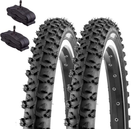 Dubbele set 20 inch banden voor kinderfiets en MTB, maat 47-406