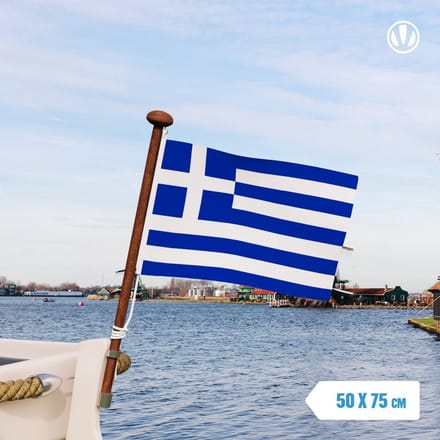 Griekse vlag 50x75cm - Spunpoly