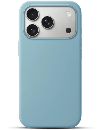 Solidenz siliconen hoesje - Geschikt voor iPhone 17 Pro Max en geschikt voor iPhone 18 Pro Max - Geschikt voor MagSafe - Blauw