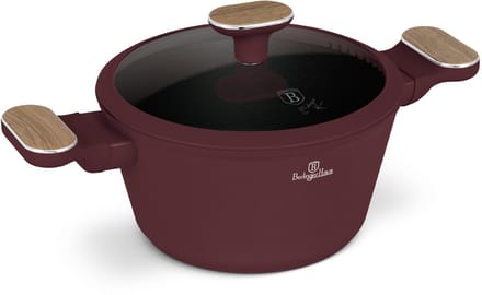 BerlingerHaus Leonardo Nordic Pan met Deksel 20cm - Taupe