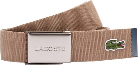 LACOSTE Riem Casual Woven Strap W90 Viennois Beige