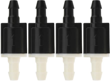 Terugslagklep - Dailygoods- Ruitensproeierklep 4-delige Set
