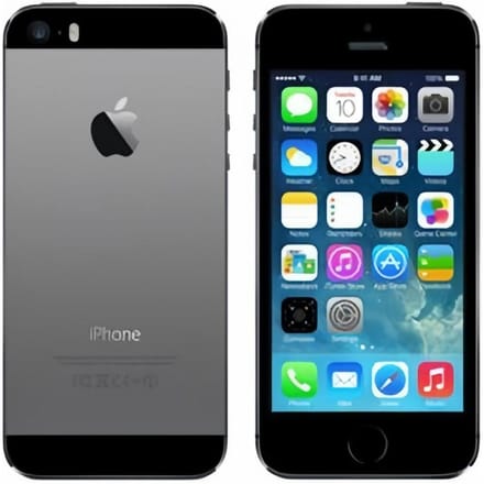 Refurbished Apple iPhone 5S 32GB Spacegrijs - iOS Smartphone Wereldwijde Versie Ontgrendeld Snelle Verzending zwart