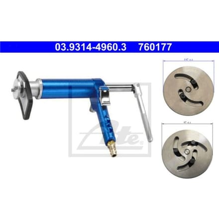 Pneumatische zuigerintrekset ATE 03.9314-4960.3