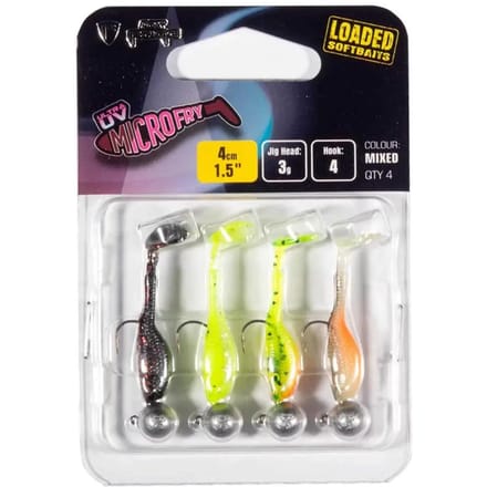 Fox Rage Loaded Softbait Ultra UV Micro Fry 4cm
