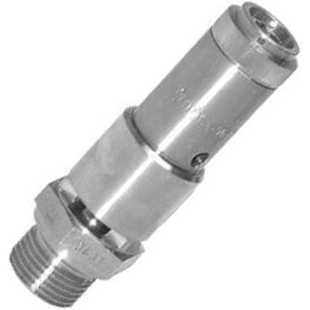 G 3/8'' RVS 316 Vooringesteld Overdrukventiel 2 Bar DN 10 - SFL-SD-10-2-038