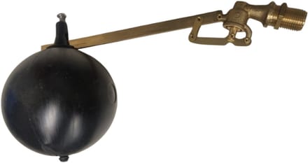 Deltaline Messing vlotterkraan 3/4" met vlotter Bal 150 mm