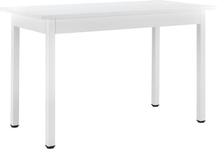 Eettafel Den Haag 120x60x75 cm wit [en.casa]
