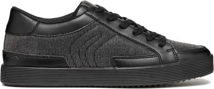 GEOX D BLOMIEE Dames Veterschoenen - BLACK - Maat 38