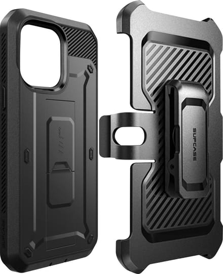 Supcase Unicorn Beetle Case hoesje geschikt voor iPhone 15 Pro Max - zwart
