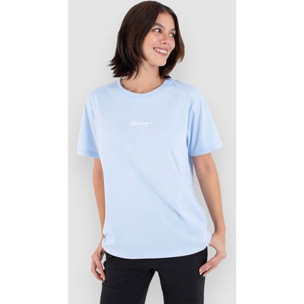Hurley Script Regular T-Shirt blauw