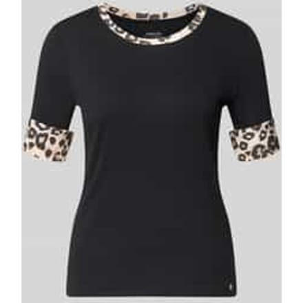 regular fit T-shirt met dierenprint