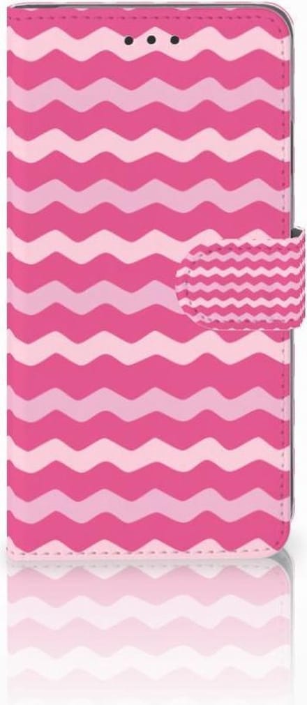 Apple iPhone Xs Max Telefoon Hoesje Waves Pink