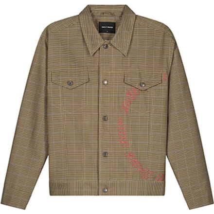 Daily Paper Sand Checked Kardy Jacket Größe: XS | Leichte Jacken Outlet | Herren