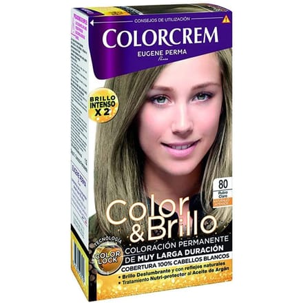 Eugene Perma Teinture Cheveux Colorcrem 80 Blond Clair purple