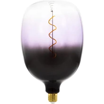 Eglo Ledfilamentlamp T180 - Paars - D18cm - Dimbaar - Warm Wit - E27 - 4w