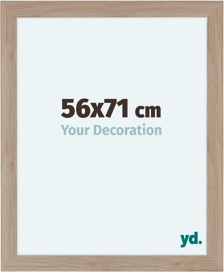 Your Decoration - Fotolijst 56x71 cm - MDF - Eiken Licht - Como