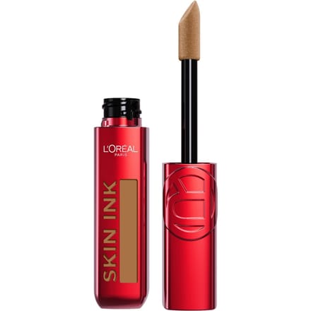 L’Oréal Paris Infaillible Skin Ink 375 Medium Warm Foundation - Langhoudende Foundation en Concealer in 1 - Lichte textuur - 15ml