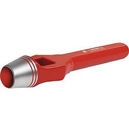 Henkelli ijzer gat d.19mm rood PAFFRATH