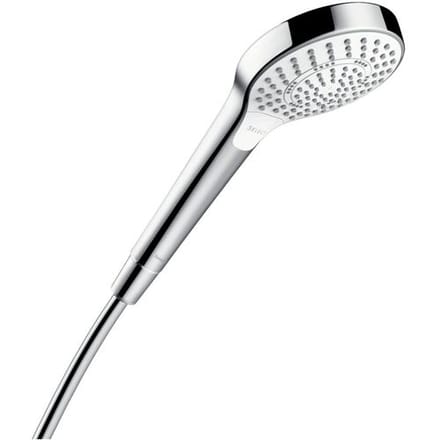 Hansgrohe Croma Select S handdouche - 11cm - rond - multi - ecosmart - wit/chroom (wit)