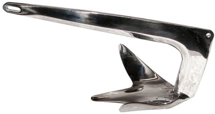 Oem Marine Bruce Roestvrij Staal Anker Zilver 10 kg