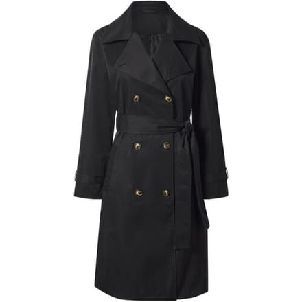 ESMARA Dames trenchcoat (Zwart, S (36/38))