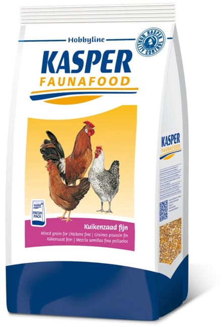 3x Kasper Faunafood Kuikenzaad Fijn 4 kg
