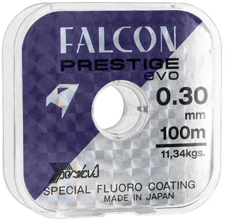 Falcon Prestige Evo 100 M Flurocarbon Transparant 0.350 mm