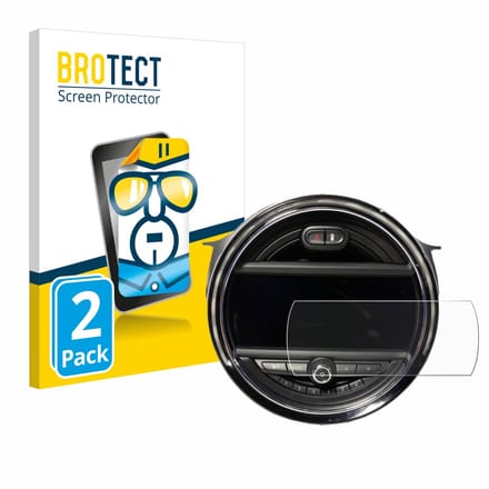 BROTECT - Screenprotector voor Mini Cooper F56 (8.8") (2014-2018) - Folie Beschermfolie transparant 2 Stuks