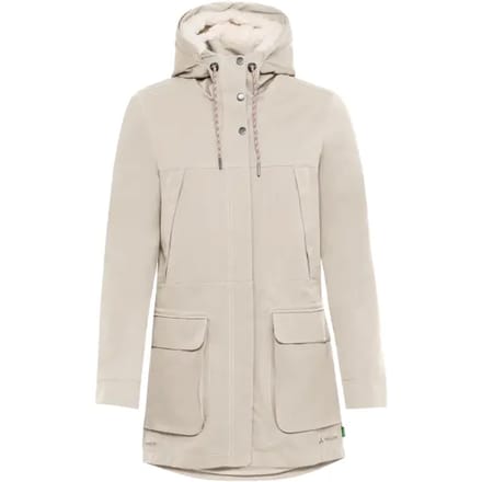 Vaude Manukau Ii Parka Beige 36 Vrouw