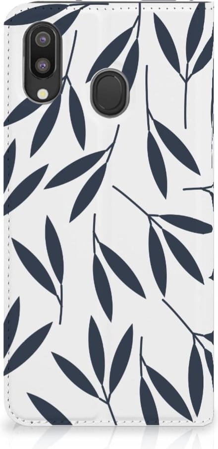 Samsung Galaxy M20 Smart Cover Leaves Blue