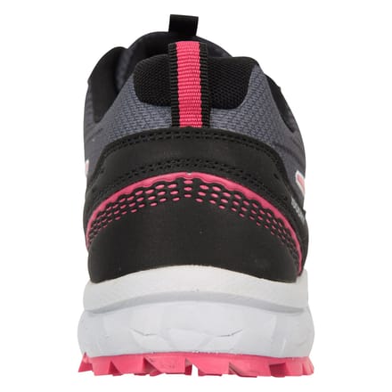 Mountain Warehouse Dames/dames Lakeside wandelschoenen (Gitzwart/roze)
