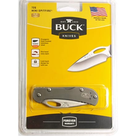 Buck Knives zakmes Mini Spitfire - grijs