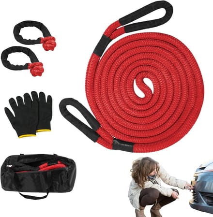 Sleepkabel - Trekband - Auto redding - Verhoogde duurzaamheid - 600 cm - N.v.t.