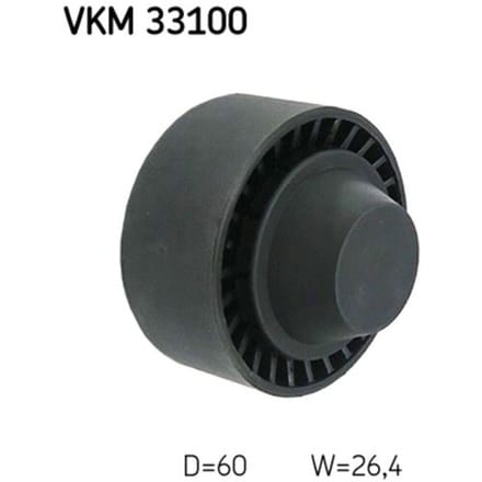 Rondsel/geleiderpoelie, V-ribbelriem SKF VKM 33100