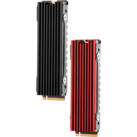 FinalCool Glacier M2 M.2 2280 SSD Koellichaam, Dubbelzijdige Koelplaat, met Thermische Siliconen Pad voor PC / PS5 M.2 PCIE NVMe SSD