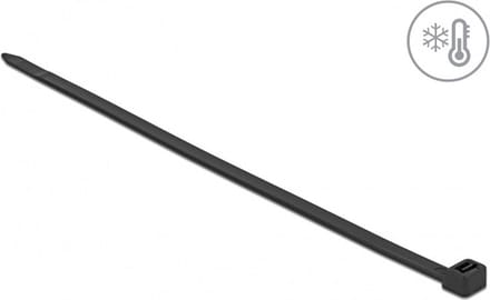 Kabelbind koudbestendig l 380 x w 7,6 mm zwart 50 stuks