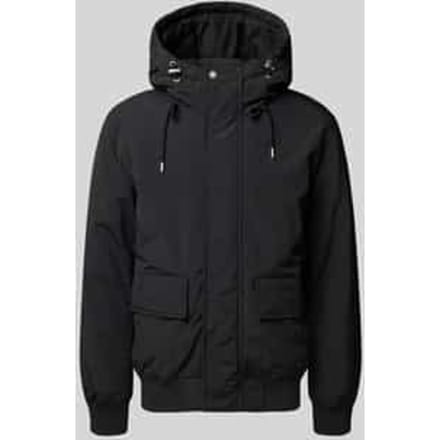 Regular fit bomberjack met capuchon