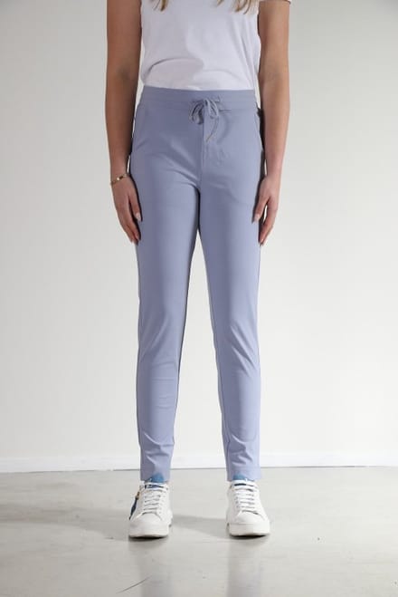 New Star - Dover25 blue knit chino L29 dames broek - maat 29