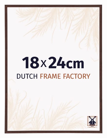 Fotolijst 18x24 cm - Kunststof - Bruin - Angers