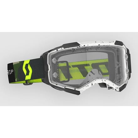Scott Fury Brendan Fairclough Grey/Yellow Goggle grijs