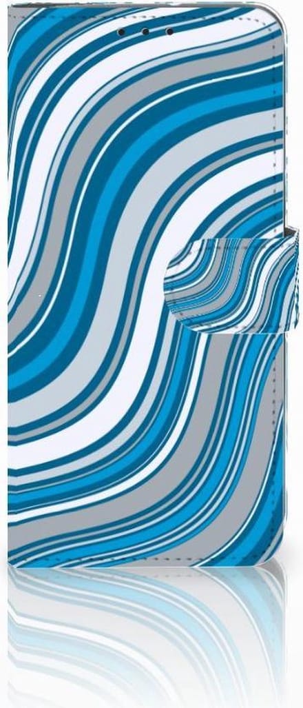 Motorola Moto G7 Power Telefoon Hoesje Waves Blue